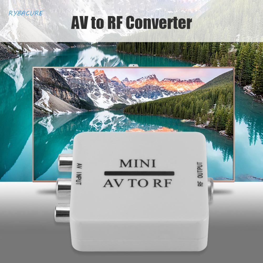 Amplificador Raybre AV Para RF , RCA Conversor Mini De Vídeo De 61.25 Mhz
