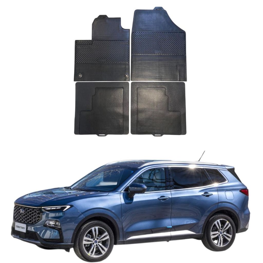 Tapete Ford Territory 2023-2026 Stratus 100% Borracha Borcol