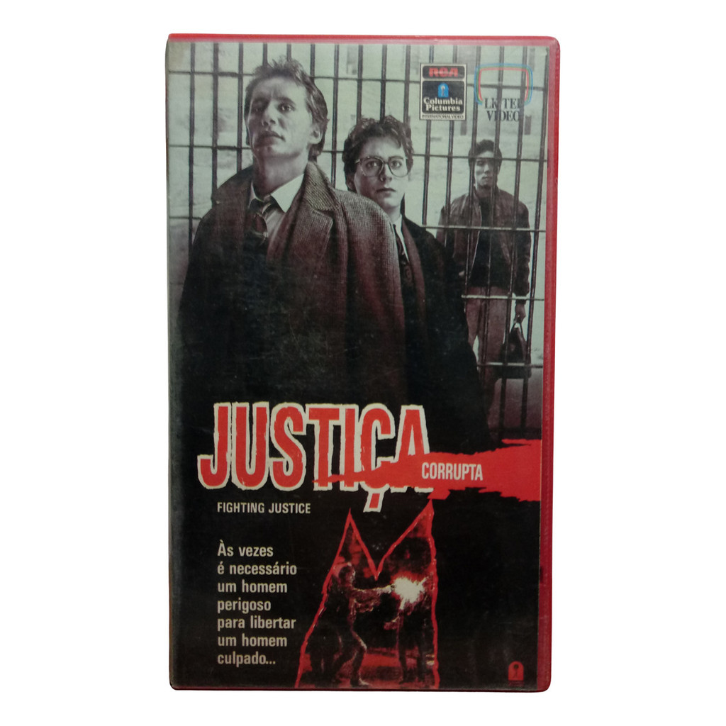 Vhs Justiça Corrupta - James Woods