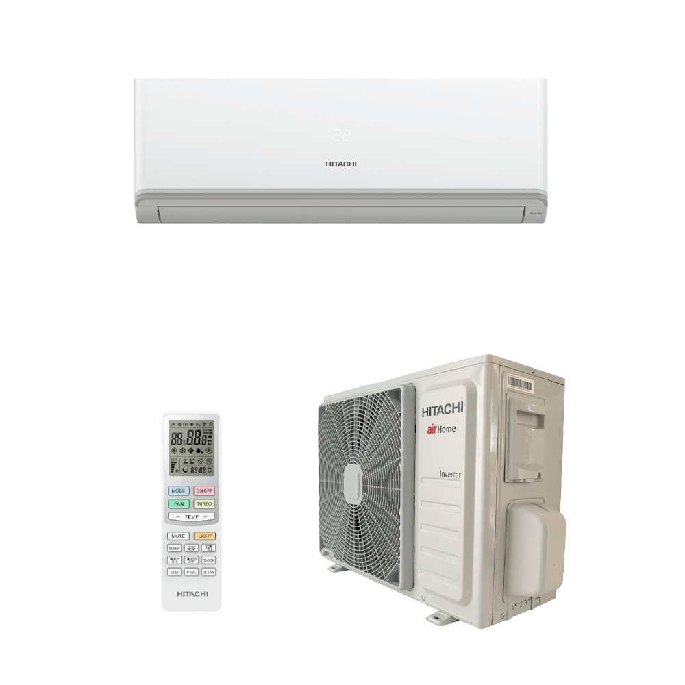 Ar Condicionado Split Hi Wall Inverter Hitachi AirHome 12.000 Btus Frio 220V R-32 em Oferta na Shopee