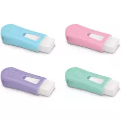 APONTADOR FABER PASTEL BORRACHA