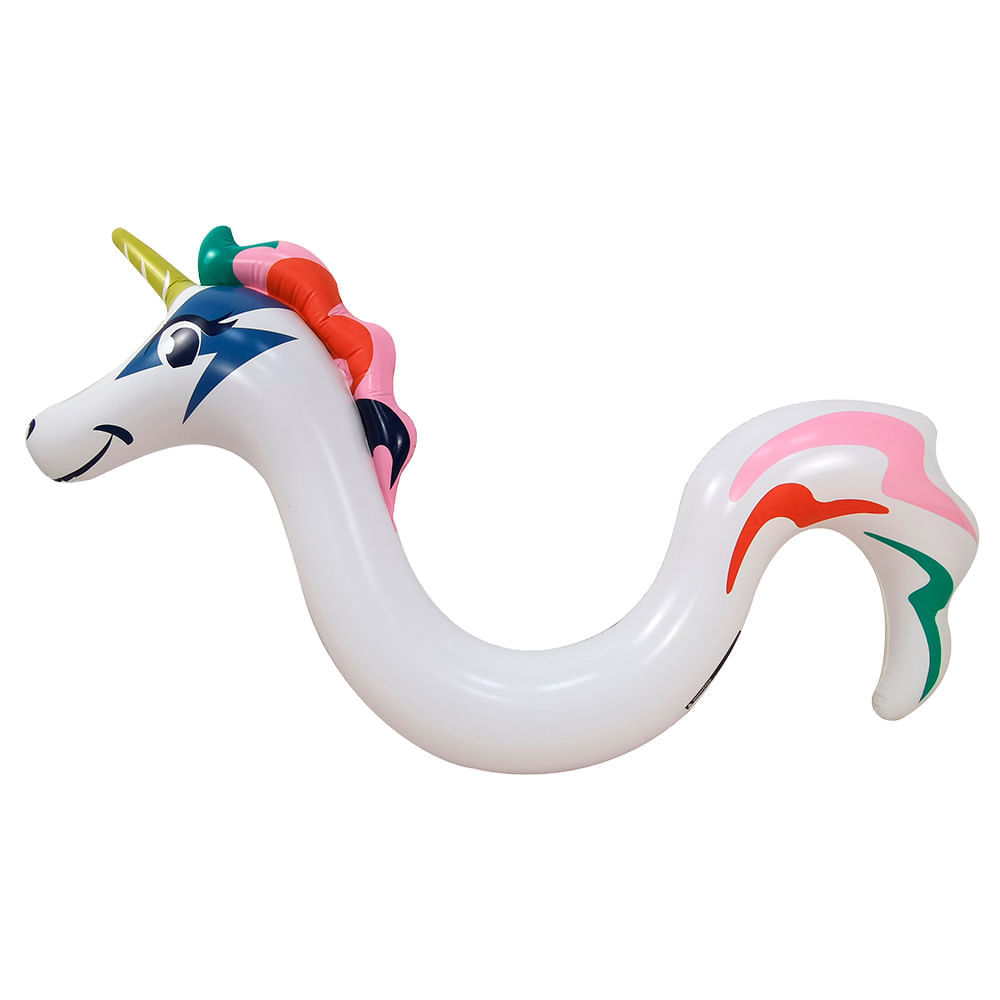 Flutuador Inflável de Piscina Unicórnio Bel em Oferta na Shopee