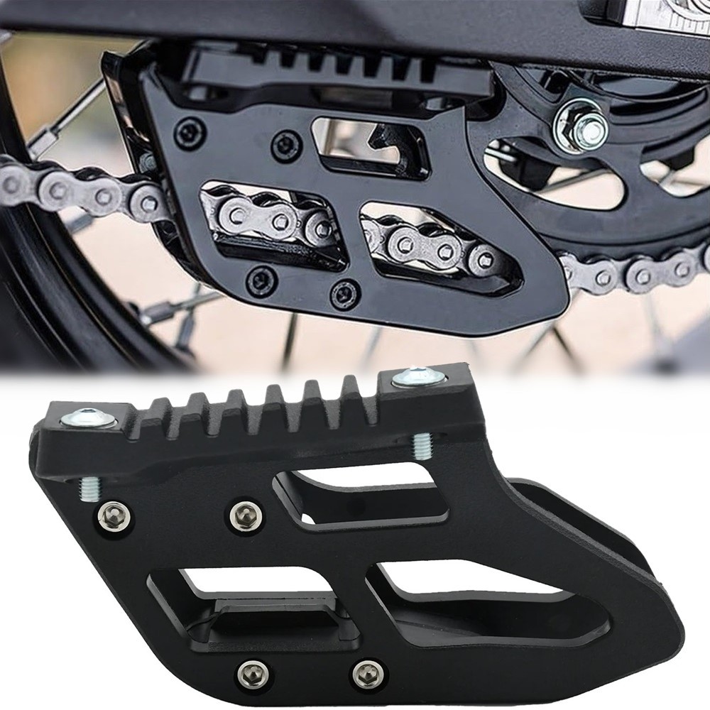 Placa Guia De Corrente Traseira De Náilon Guarda Capa Polia Estabilizador Protetor De Coroa Para Yamaha Tenere 700 XTZ70