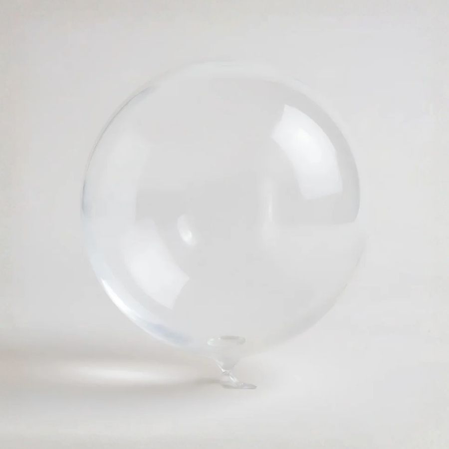 Balão Bubble Transparente - 20" 50cm - 50 unidades - Bobo Balloon - Rizzo