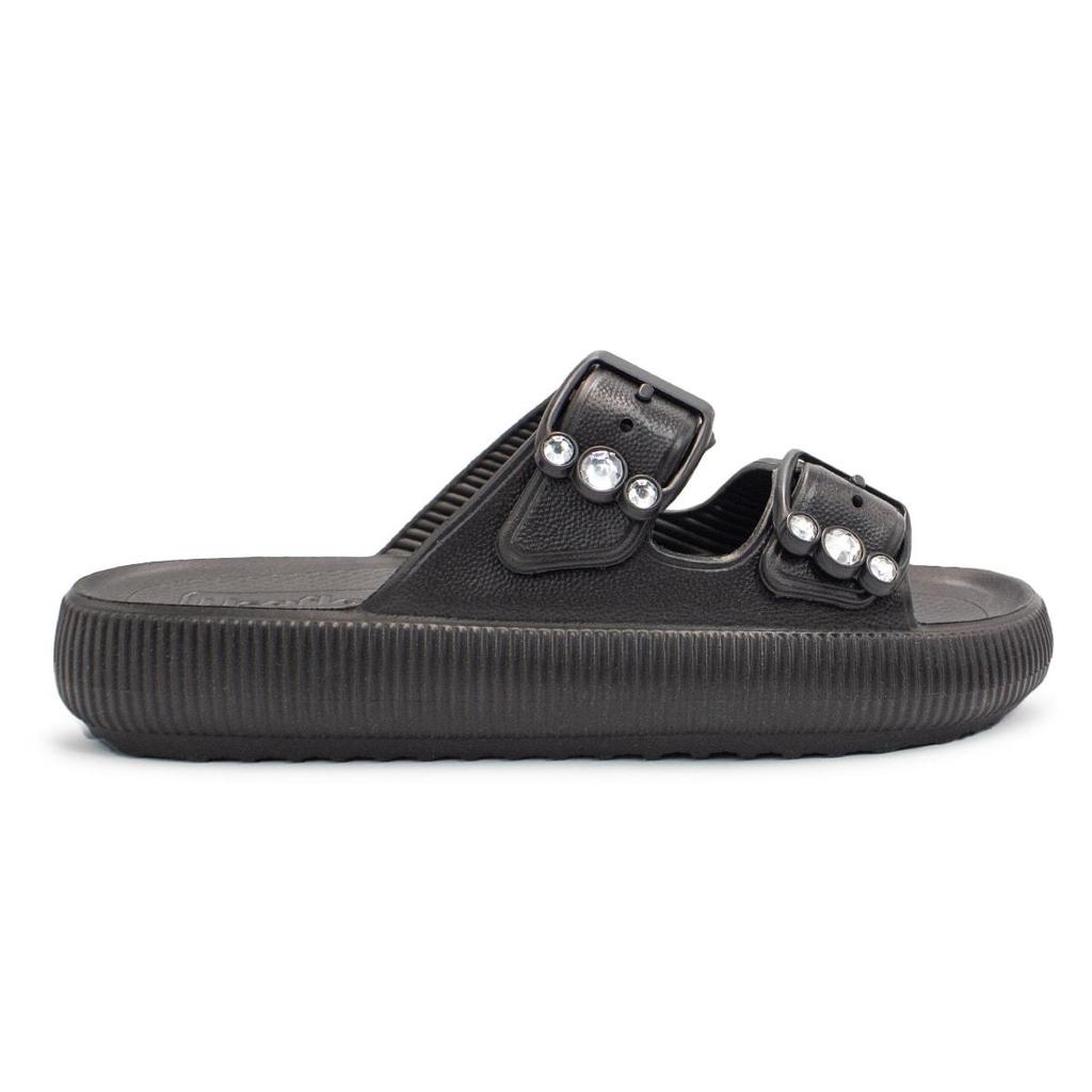 Chinelo Usaflex Feminino Slide Plataforma Poofy Eva Fivela Brilho AL4401 em Oferta na Shopee