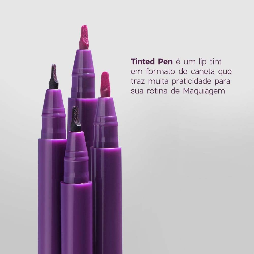 Detalhes do Caneta Batom Nude - Tinted Pen Nude My Lips Océane Purple 1,2ml