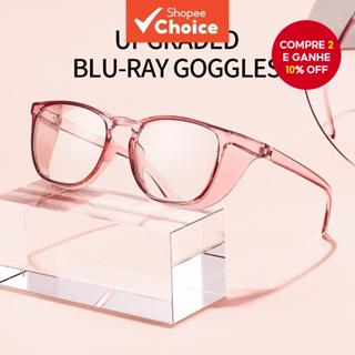 Óculos De Segurança Transparentes Proteção Antiembaçante Para Trabalho Em Laboratório E Uso Externo em Oferta na Shopee
