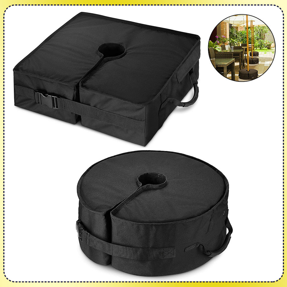 Base de contrapeso com sacos de areia para guarda-sol, âncora à prova de vento para guarda-sol de praia em Oferta na Shopee