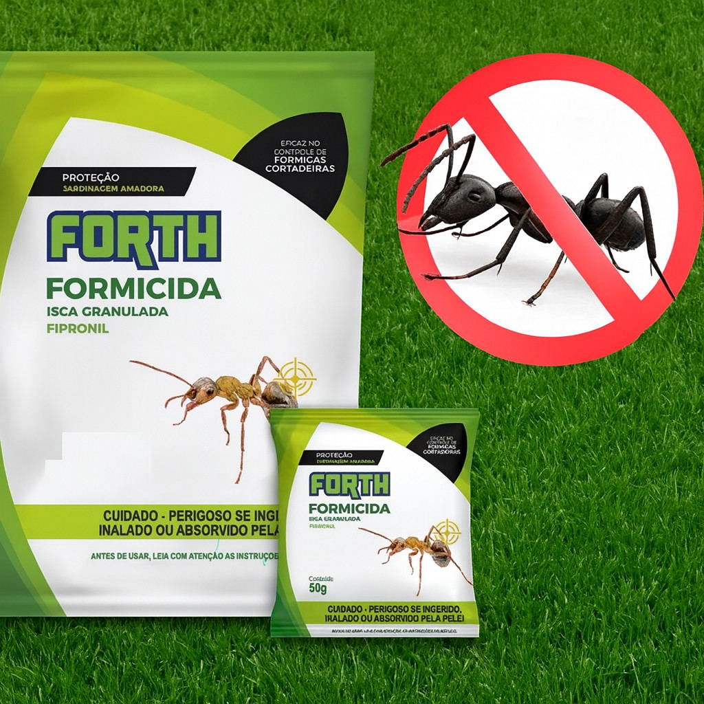 Isca Formicida Forth Granulada para Formiga Cortadeira  Kit 10 Sachês  Elimina Formigas Rápido em Oferta na Shopee