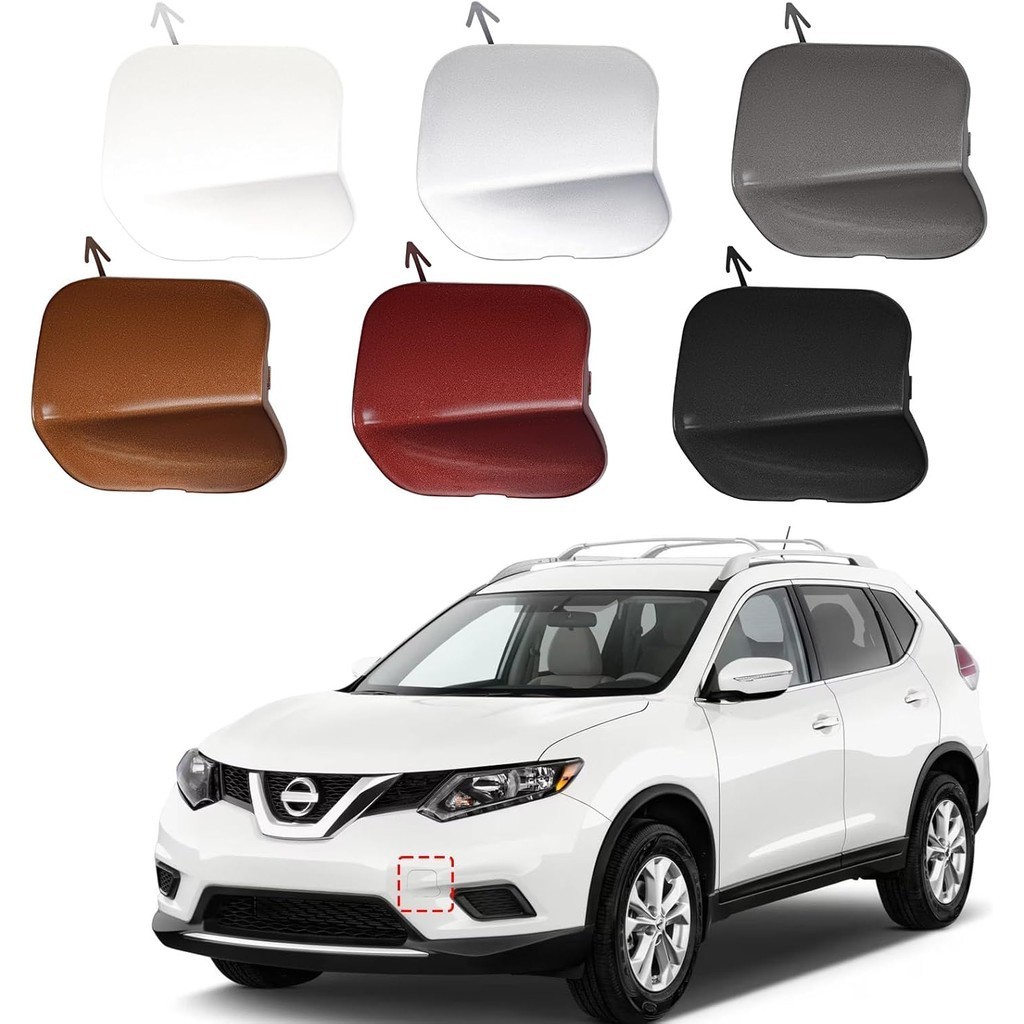 Capa De Gancho De Reboque Do Para-Choque Dianteiro TOPUS Nissan X-Trail T32 Rogue 2014 2015 2016 Tampa De Olho Engate 62