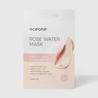 Máscara Facial com Água de Rosas - Rose Water Mask 8g em Oferta na Shopee