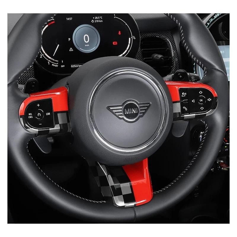 Adesivo De Volante Do Carro Decoração Painel Capa Guarnição Quadro Remendo Para 2022 MINI Cooper F54 F55 F56 F57 F60 Ace
