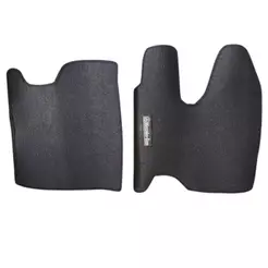 Jogo Tapetes Borracha P/ Axor Mercedes - Preto Pvc - 2 Peças