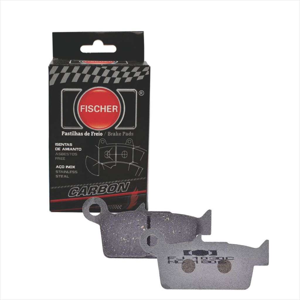Pastilha Traseira Fischer FJ1030C XRE300 NX4 Falcon D-Tracker