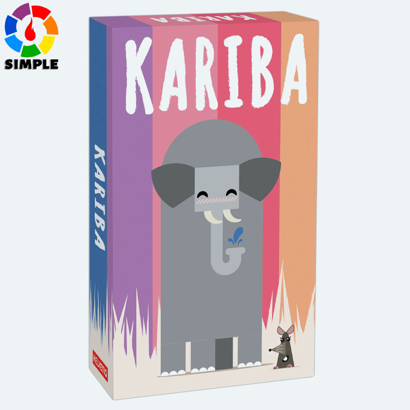 Kariba Card Game - Survival of The Fittest in The African Savanna! Fast-Paced Strategy Game