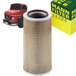Filtro Ar MB Mercedes-Benz 1113 / 1313 / 1111 / 1114 / 1215 / 2418 (Mann-Filter C20325/2)