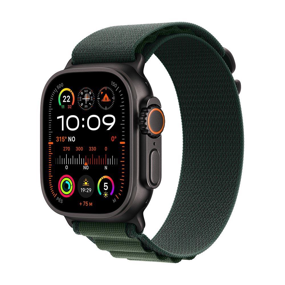 Apple Watch Ultra 2 GPS + Cellular • Caixa preta de titânio de 49 mm • Pulseira