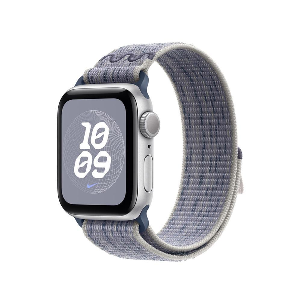 Pulseira Apple Watch Loop Esportiva Nike 40 mm, Cinza-Azul