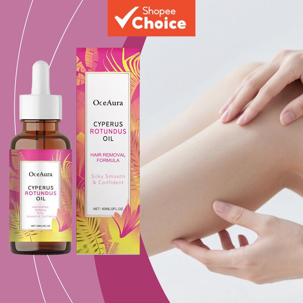Óleo Hidratante Pós-Depilatório com Óleo de Melaleuca Alternifolia e Óleo de Semente de Jojoba para Nutrição e
