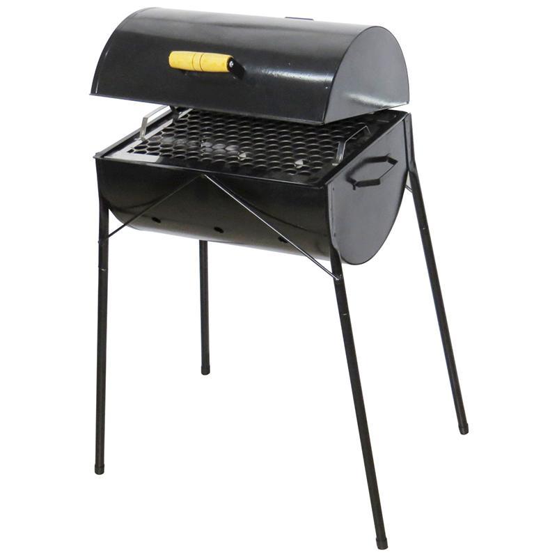 Churrasqueira a Bafo com Pé Ouro de Minas Grill Aço Carbono