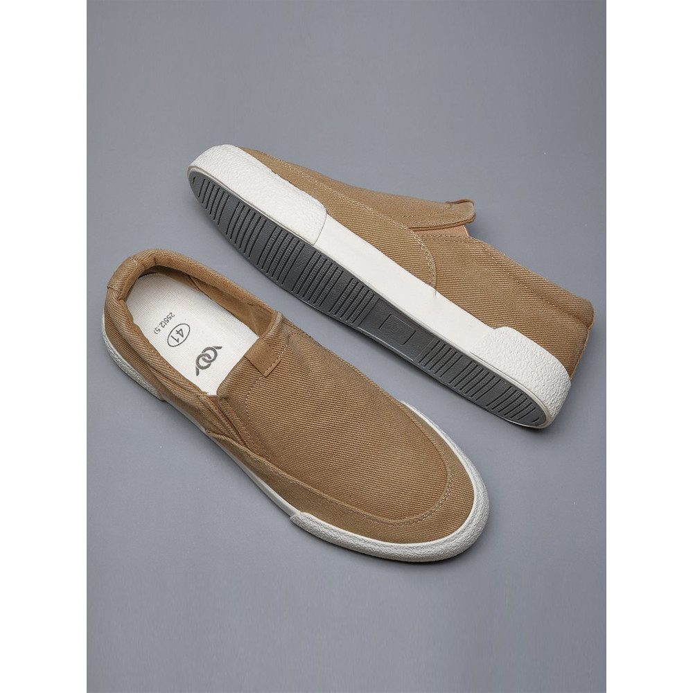 Sapatos de lona masculinos primavera respirável sapatos masculinos 2026 novos sapatos casuais deslizamento-em tênis masc