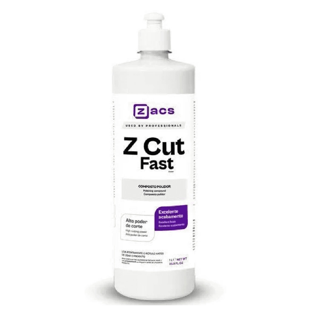 POLIDOR DE CORTE Z CUT FAST 1L A BASE DAGUA ZACS