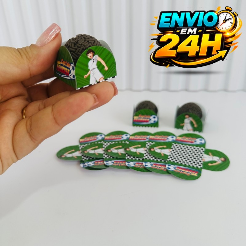 Forminha de Doces Tsubasa Personalizados /Lembrancinha de Festa /Aniversário