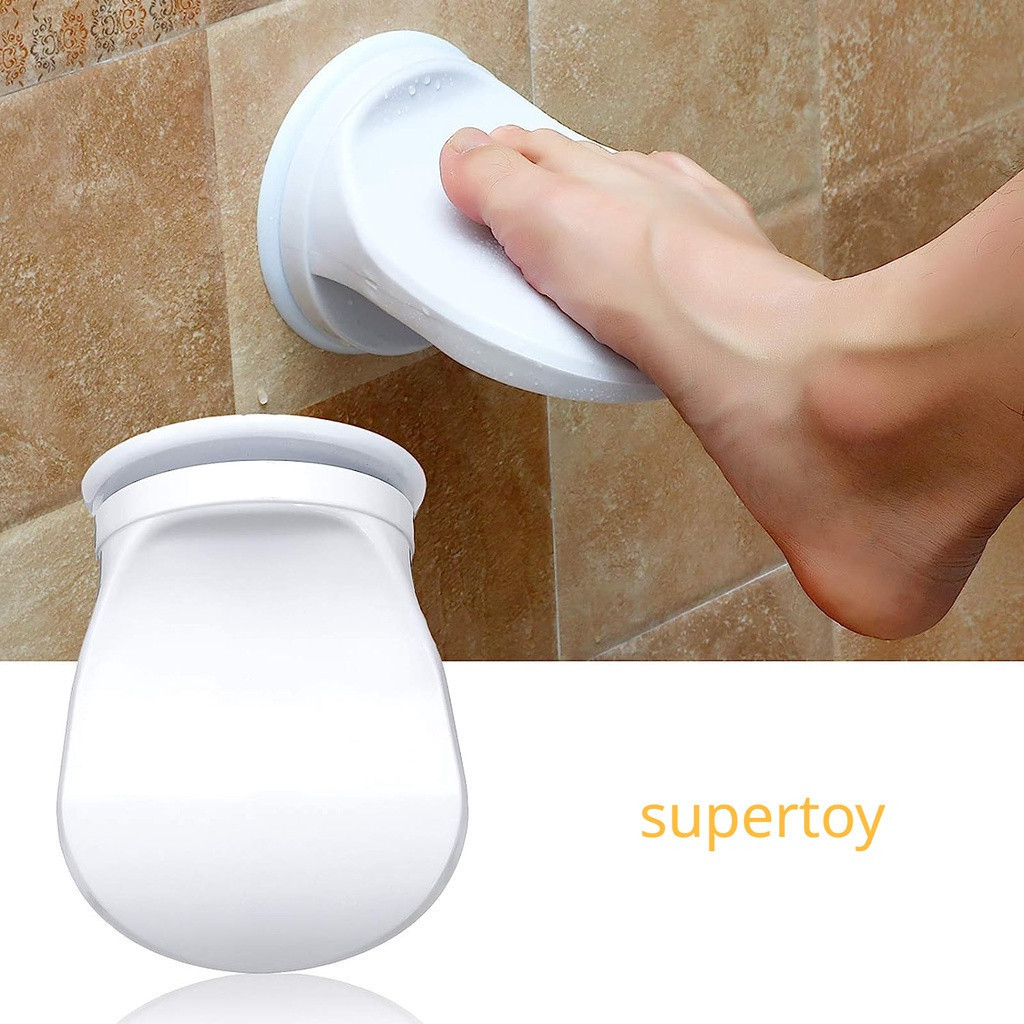 Suporte Descanso Pés Chuveiro Pernas De Barbear, Sem Furação Pedal De Banheiro Antiderrapante Com Potente Ventosa em Oferta na Shopee