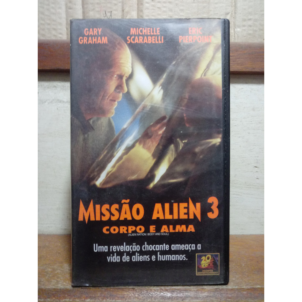 Vhs Missão Alien 3 Corpo E Alma