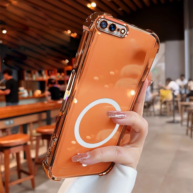 Capa de telefone ZXCB iphone 7 plus 6 6s 6sP 8 plus iphone se 2 2020 ipnone se3 2022 Capa de telefone nova transparente
