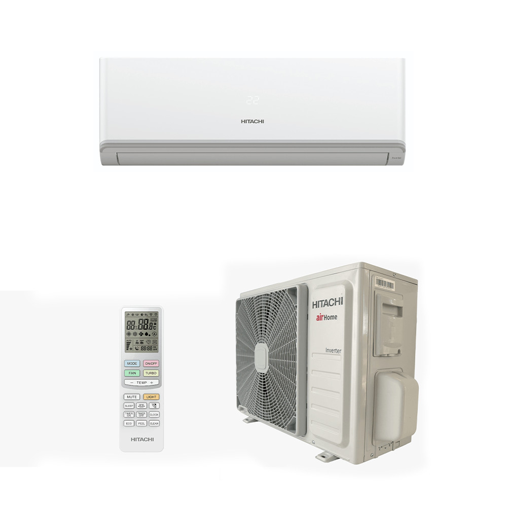 Ar Condicionado Split Hi Wall Inverter Hitachi AirHome 12.000 Btus Quente e Frio 220V R-32 em Oferta na Shopee