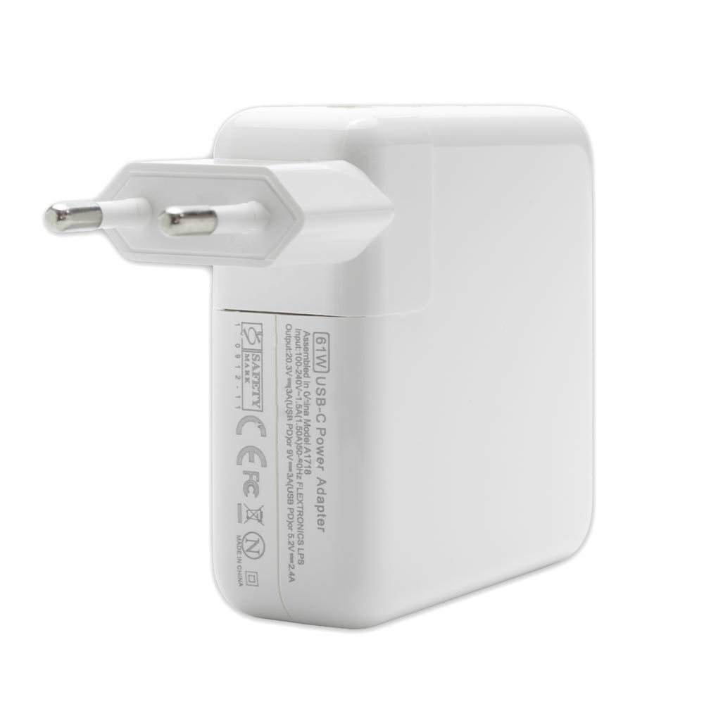 Fonte Carregador USB-C para Notebook Apple Macbook Pro A1718 61 W em Oferta na Shopee