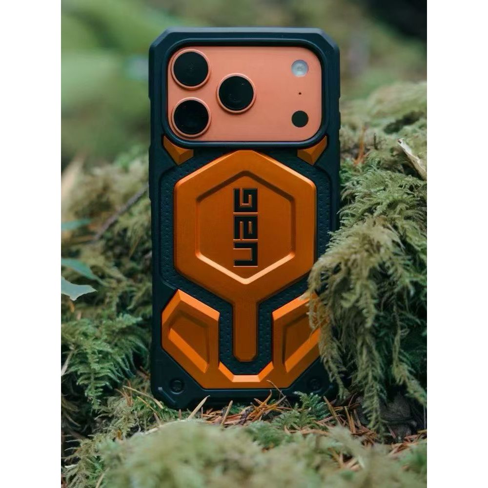 Capa Magnética UAG Extreme Kevlar , Adequada Para IPhone 17promax/17/17Air/17pro De Proteção Contra Choques , Quedas De