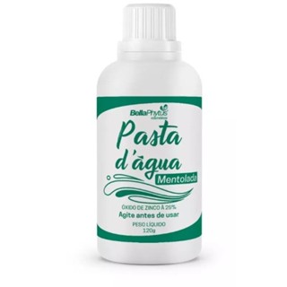 Pasta D'Agua Mentolada Óxido de Zinco 25% 120g - BellaPhytus em Oferta na Shopee
