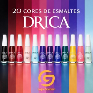 Kit 20 Cores Esmaltes Drica Mais Vendidos! - Envio Imediato! em Oferta na Shopee