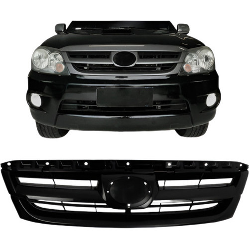 Grade Radiador Hilux Sw4 2005 A 2008 Sem Friso