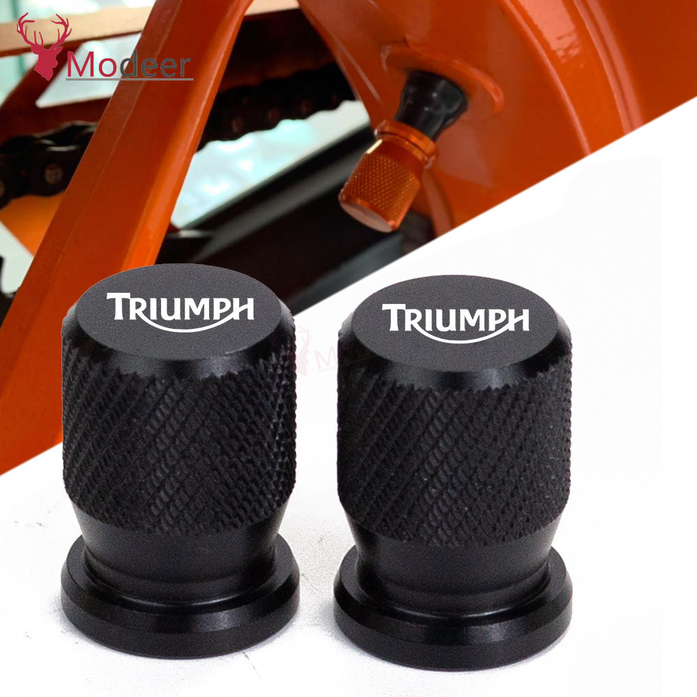 Para Triumph Daytona 675 Street Triple/R Tiger Explorer 1200 800 XC Tampas Universais Da Haste Válvula Do Pneu Roda CNC 