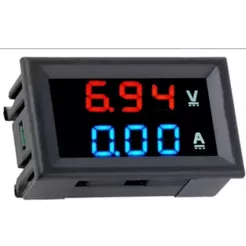 VOLTIMETRO E AMPERIMETRO DIGITAL DC 0-100V 0-10A