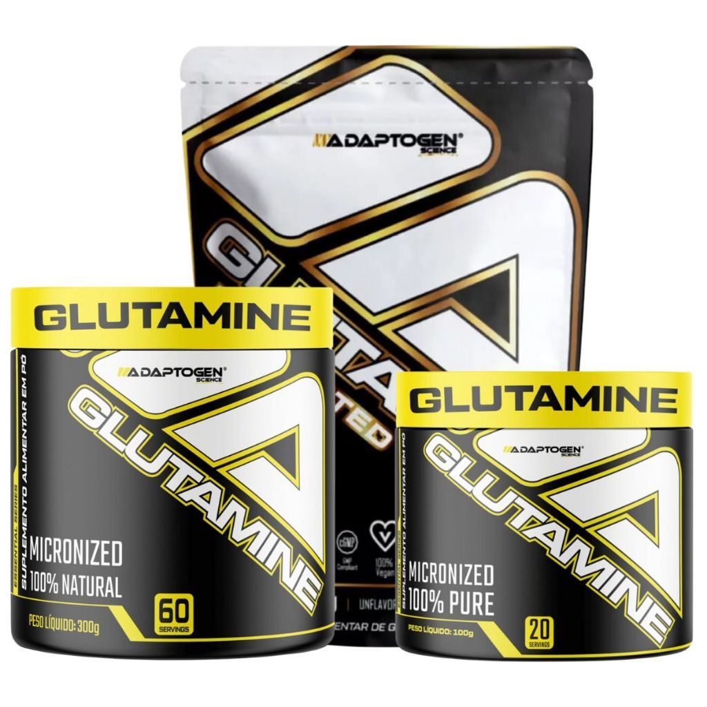 Glutamina Platinum Series - Adaptogen em Oferta na Shopee