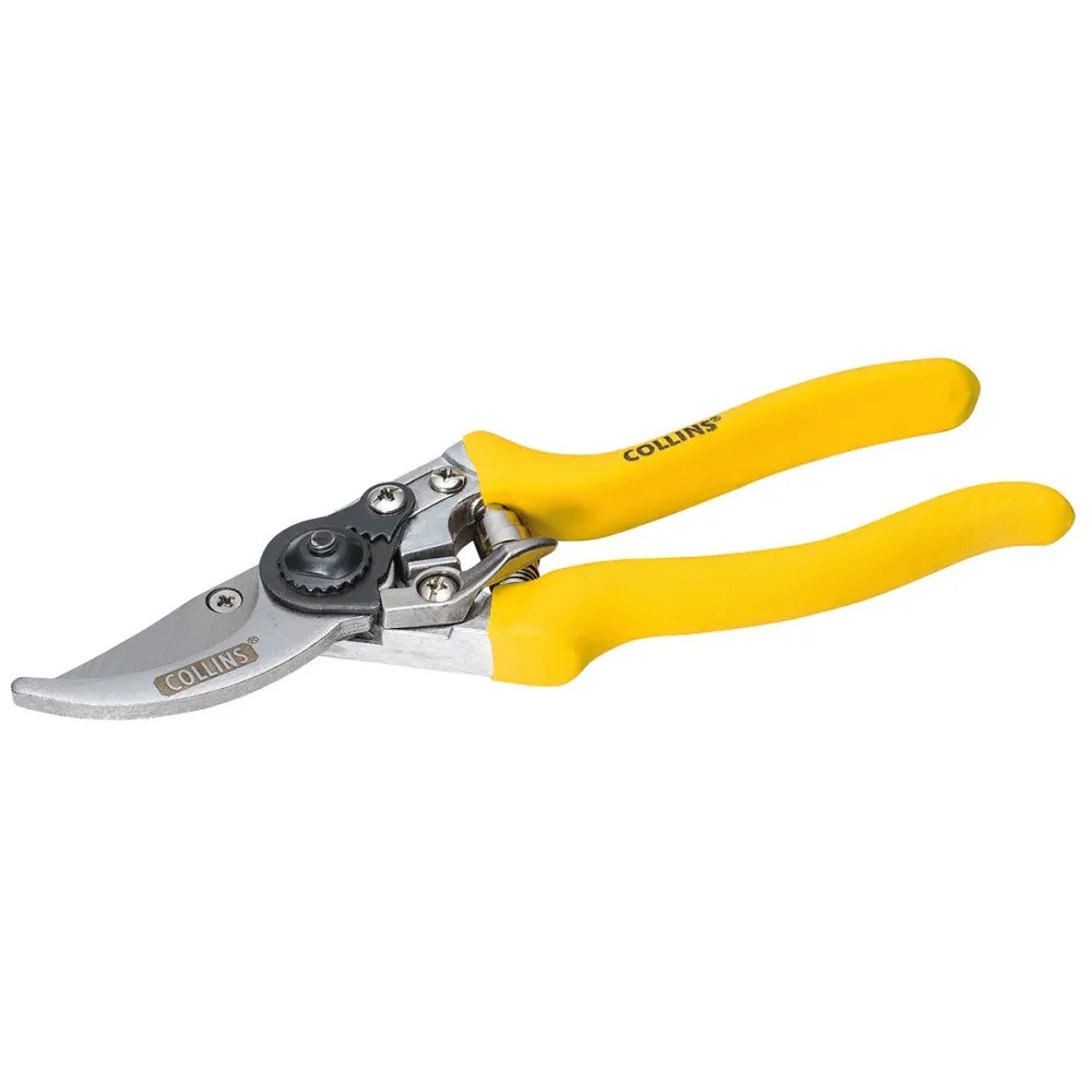 Tesoura Suica Profissional  Poda Galhos e Plantas Aço com Mola 21,5cm 913847 Collins