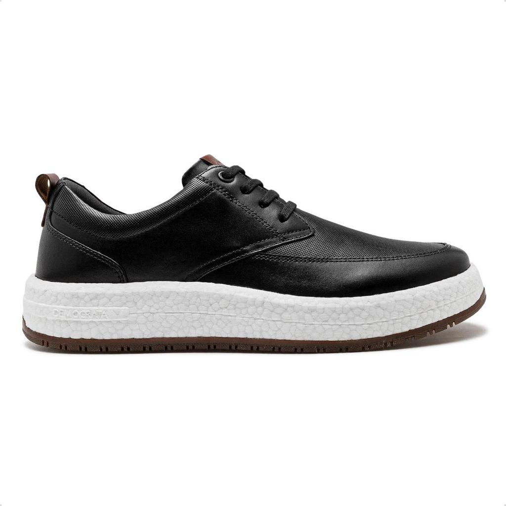 Tênis de Couro Democrata Masculino Drake Pulse 600103