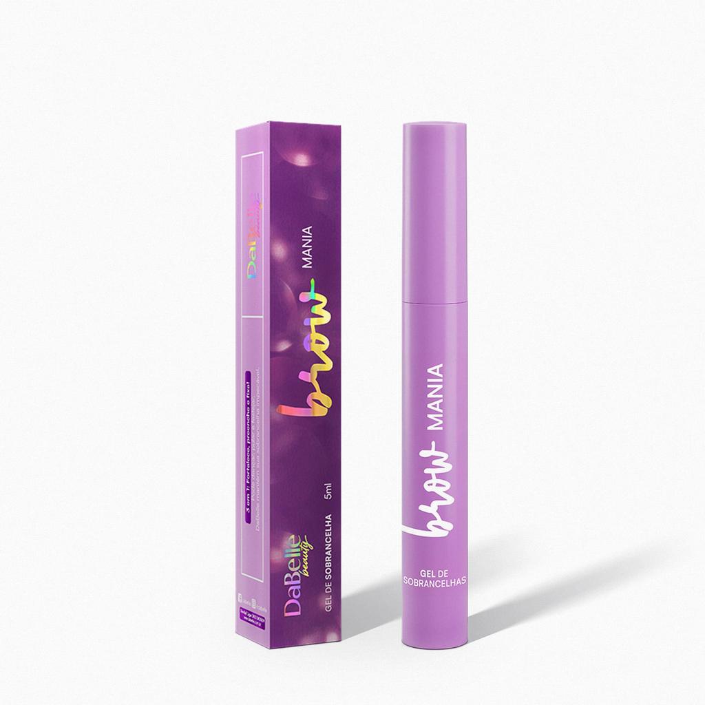 Gel de Sobrancelha Brow Mania Castanho - DaBelle Beauty