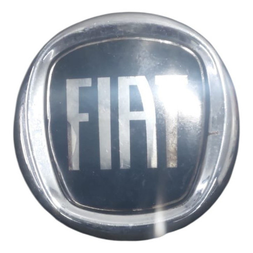Emblema Da Grade Fiat Palio Weekend Attractive Preto Original