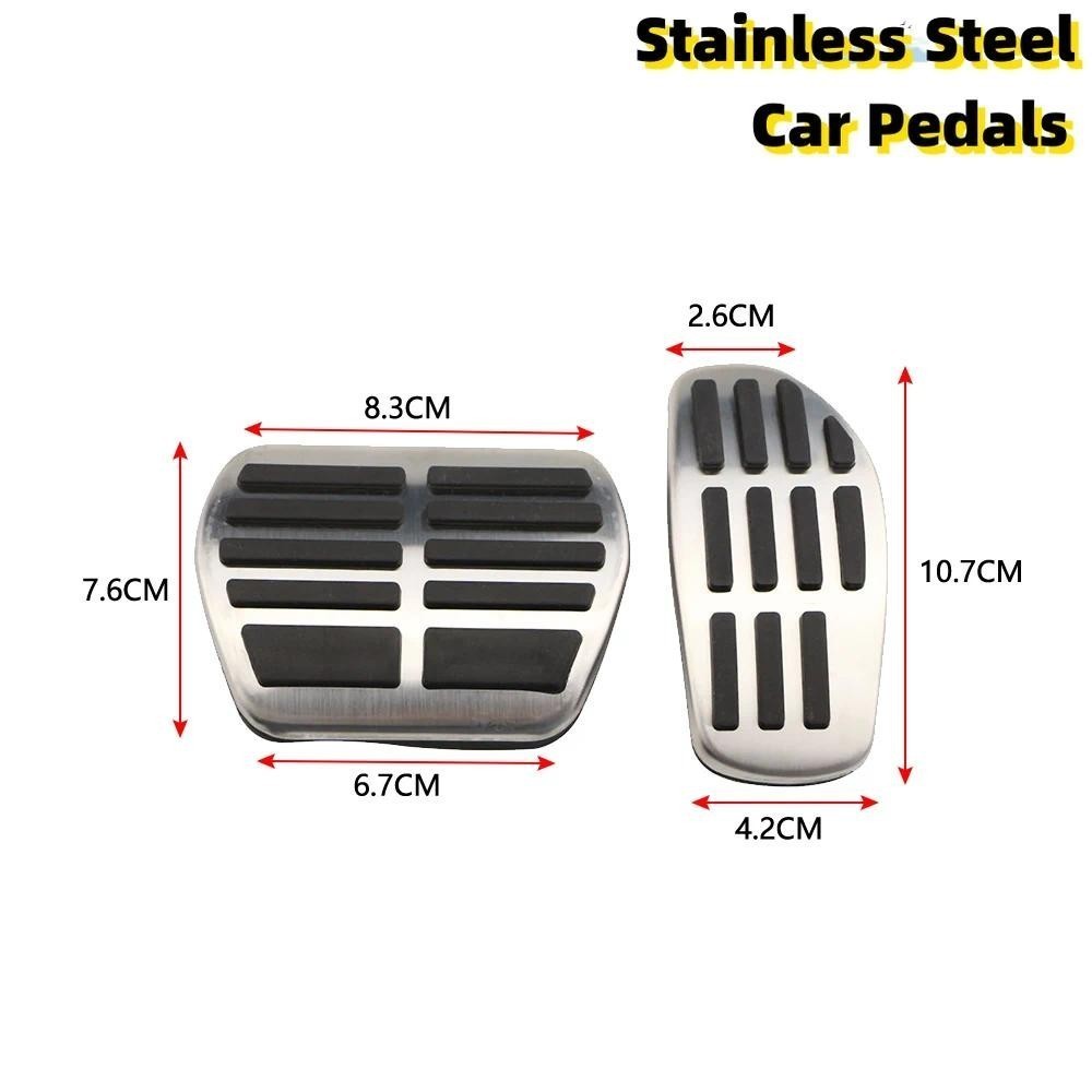 Capa Para Pedal De Freio A Gás De Carro , Adequada Nissan X-Trail Xtrail Rogue T32 Qashqai Sport J11 Chutes Renault Kole