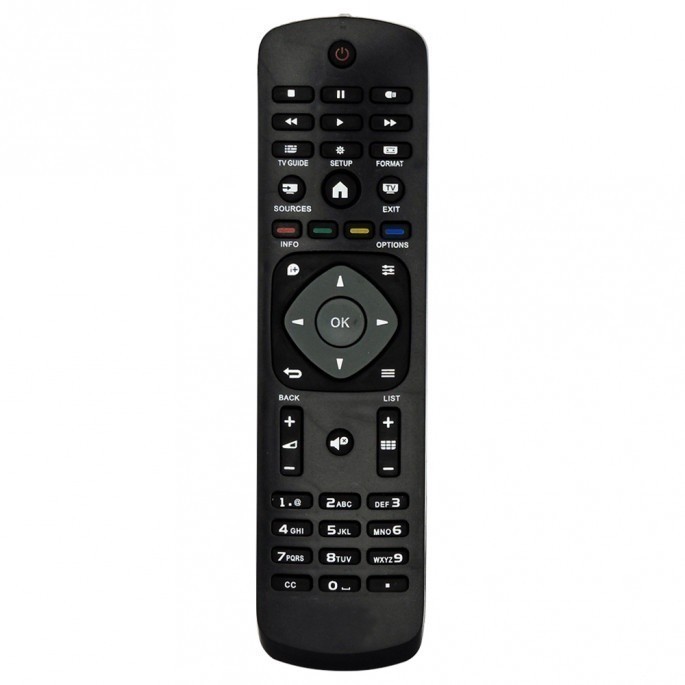 Controle Remoto para TV LED Philips 32PFG4009 / 32PFG4109 / 32PHG4009 / 32PHG4900 / 40PFG4109 / 40PFG4309 / 40PHG5000 /