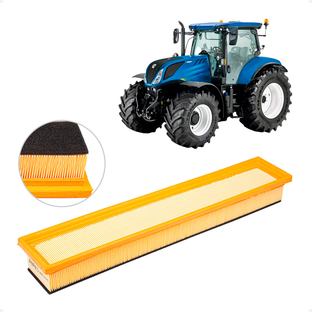 Filtro Cabine Ar-Condicionado New Holland T7.140 T7.150 T7.165 T7.175 T7.180 T7.190 T7.195 T7.205 T7.215 Vários