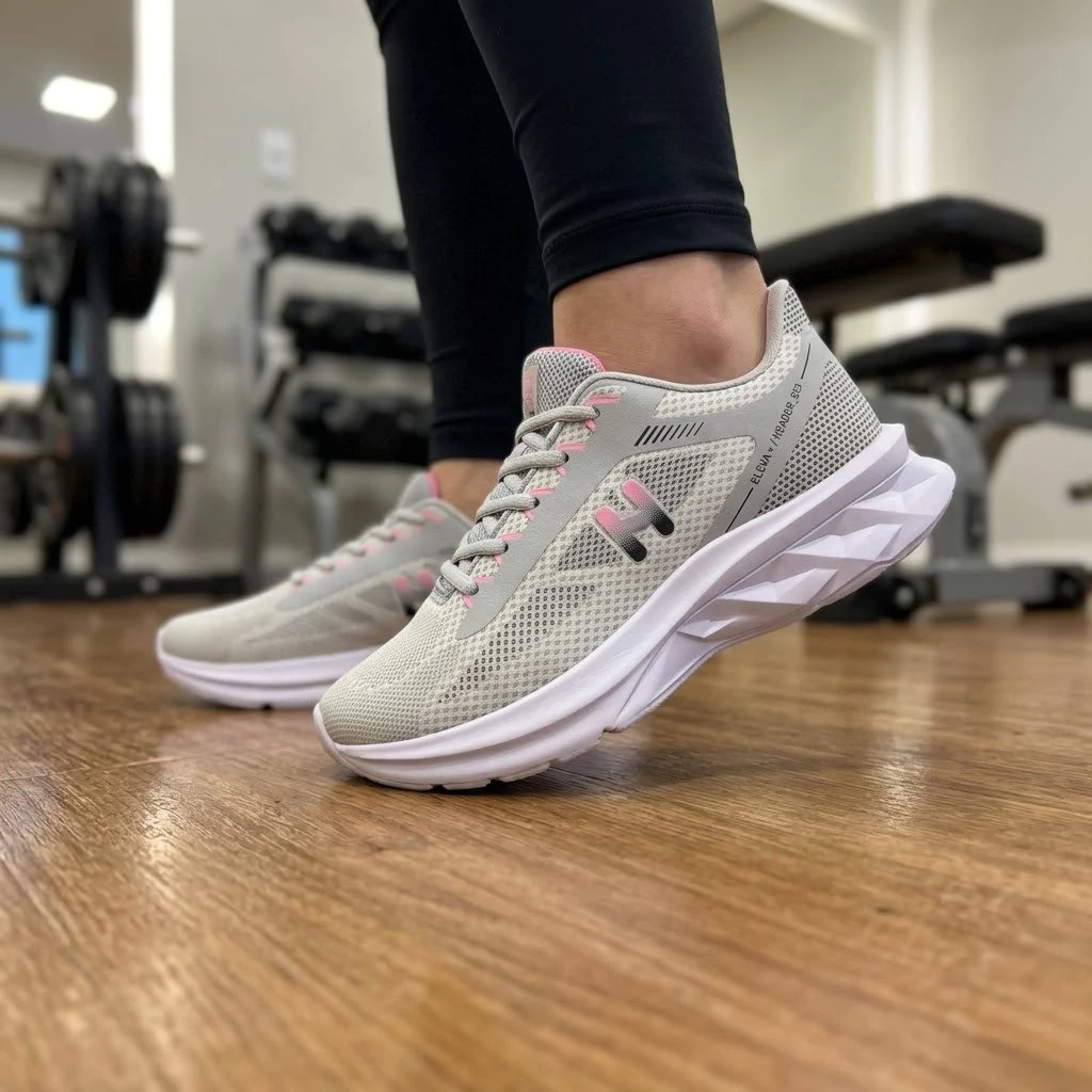 Tênis Feminino Corrida Run Esportivo Caminhada Casual Academia Treino Fitness Crossfit Leve Premium Respirável Ultra — imagem 1