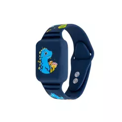 Pulseira AirTag Kids Dino, Azul, Originais iPlace