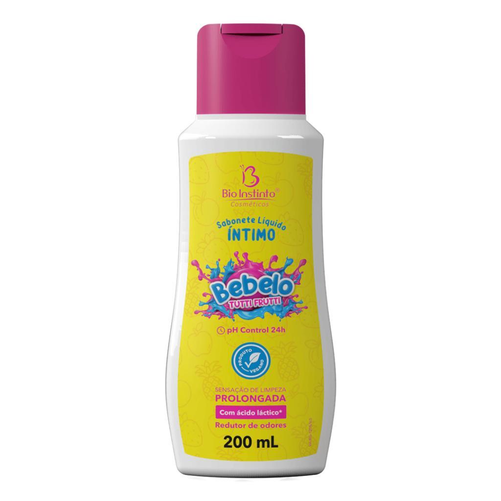 Sabonete Líquido Íntimo Tutti Frutti Bebelo 200ml - Bio Instinto