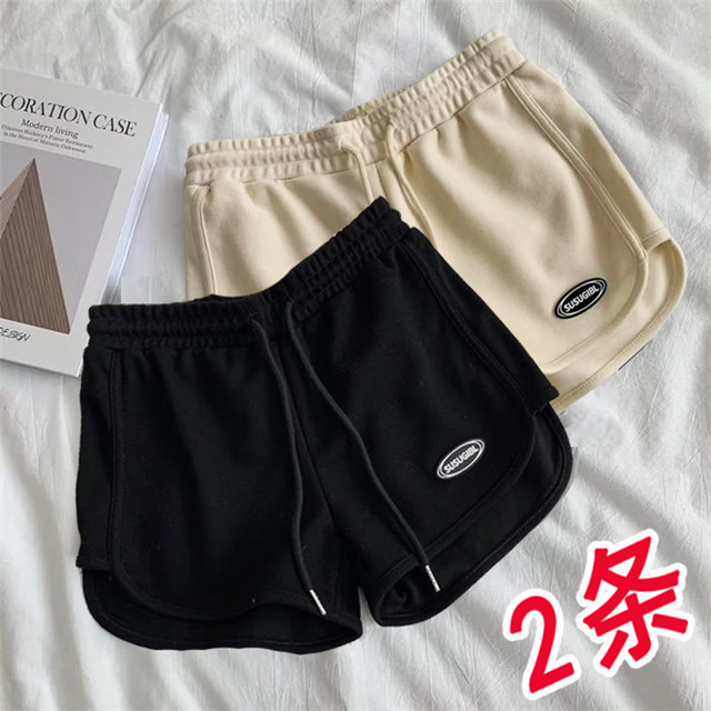 Shorts curtos masculinos verão estilo fino Fitness lazer esportes calças de três pontos mulheres correndo maratona trein